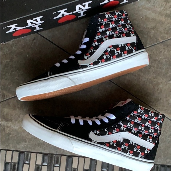 VANS SK8-Hi The General I Love NY Black Men’s - Picture 4 of 16